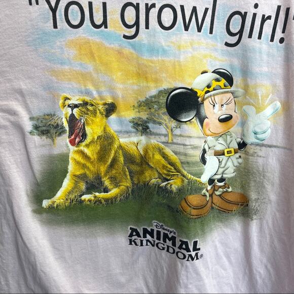 Walt Disney World Sleep PJ One Size Magic Kingdom Minnie You Growl Girl - Picture 6 of 12